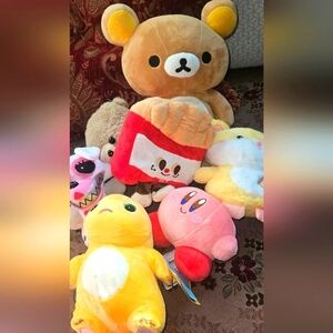 7 plushie bundle